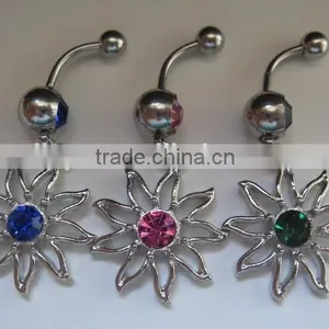 Dangle Belly Ring thumbnail-1