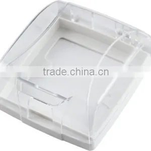 2015 Wholesaler Luxury Wallpad for Wall Switch Socket Outlet 86 Type Transparent Waterproof Electrical Plastic Box Enclosures thumbnail-1