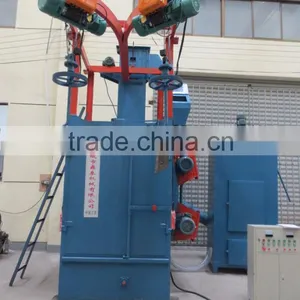 Hanger Type Shot Polishing Machine/ Shot Blast Equipment for Forging Rust Cleaning thumbnail-1