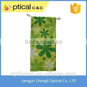 Beauty Custom Silk Screen Printed Microfiber Glasses Bag thumbnail-5