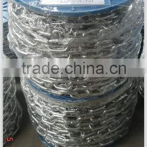 DIN5685 G80 Short or Long Link Chain Standard Galvanized Stainless Steel Link Chain thumbnail-2