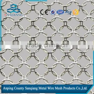 Chain Braid Ring Mesh for Building Exterior and Interior Decoration thumbnail-3