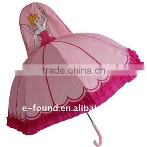 Cartoon Kids Wooden Umbrella thumbnail-1