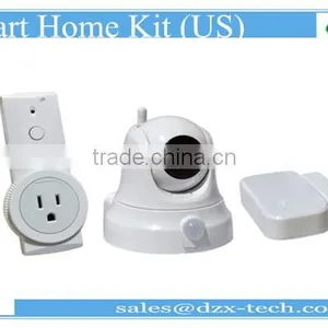DZX Smart Home Kit With Door Sensor and Intelligent EU Socket, IoT thumbnail-3