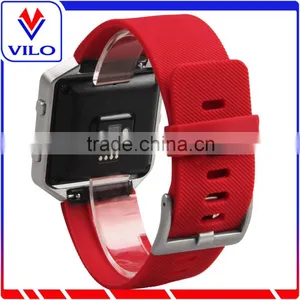 Silicone Rubber Sport Watch Band Strap Replace Watchband For Fitbit Blaze Watch thumbnail-2