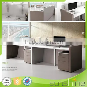 YS-RCT04 2016 Fantastic Newest Luxury White Color Fitness Center Reception Desk thumbnail-2