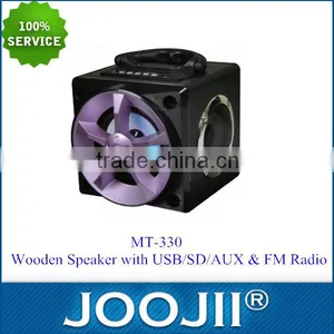 Better Sound USB SD Mini Speaker With fm Radio thumbnail-1