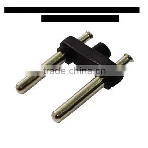 4.8mm Mid-east Plug Insert(ac Power Connector,din 49406 Standard 10/16amp Plug) thumbnail-1
