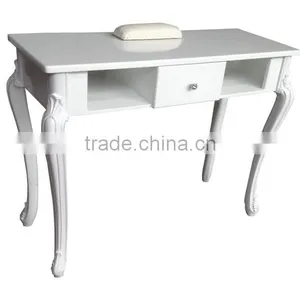 LNE-100 Double Nail Table Manicure Desk for 2 People Salon Table thumbnail-2