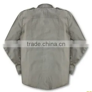 Long Sleeves & Short Sleeves Custom Khaki Shirt thumbnail-4
