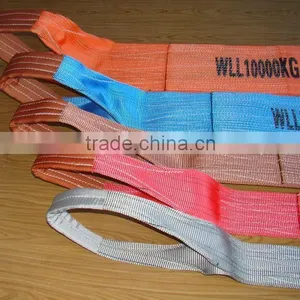 100% Polyester Folded Eye Lifting Webbing Sling Belt thumbnail-4