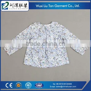 Flower Printing Raglan Kids Safety High Visibility Shirt thumbnail-4