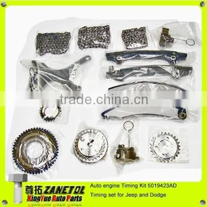 5019423AD 5019423AC Auto Engine Timing Chain Kit Set for 2006-2010 Jeep Commander 3.7L 2002-2007 Jeep Liberty 3.7L thumbnail-1