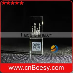 Hot Sex Business Gift Rectangle Crystal Usb Drive thumbnail-3
