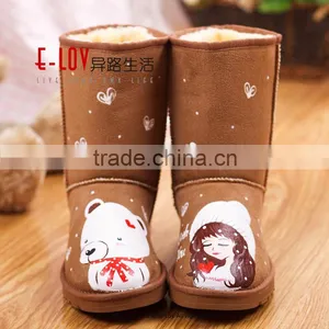 NO.U001LHot Sales High Quality and Cheap Snow Boots thumbnail-1