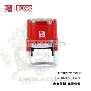 Hot Sell Custom Logo Oval 30*45mm Company Stamp / Rubber Ink Stamp Sample Free Quality Choice thumbnail-5