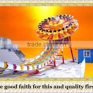 Factory Direct Amusement Park Rides Flying UFO Disk Rides for Kids thumbnail-1