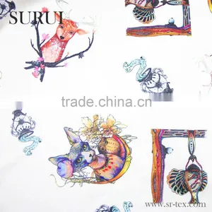 Beautiful Animal Printed Fabric for Fashion Garments Dasign thumbnail-2