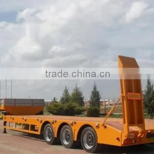 Low Loader / Low Bed Truck Trailer Used to Transport Crawl Equipment thumbnail-5