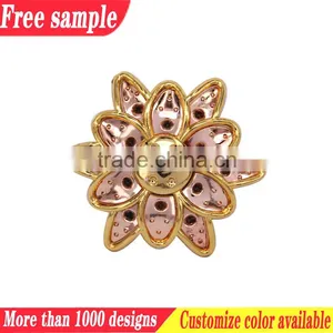Plastic Shoe Flower Buckle Accessories Girls Shoe Accessory Plastic Flower thumbnail-1