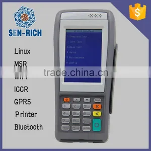 3.5 Inch Portable POS Terminal With Linux OS, MSR,Wifi,Bluetooth thumbnail-1