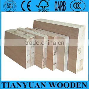 Pine Core/Paulownia Core/Malacca Core 12mm Blockboard thumbnail-3