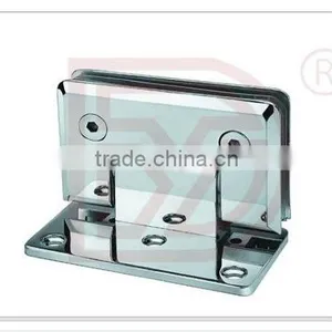 Wall to Glass Hinge 90 Degree With Plain Plate thumbnail-1