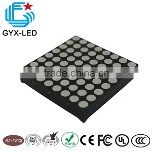 Rohs Compliant Red and Green bi Color 8*8 Dots LED Dot Matrix Display thumbnail-1