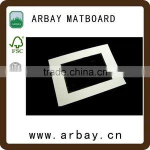 Best Quality Decorative Uncut and Precut Paper Matboard for Photo Frame Passepartout Frame thumbnail-2