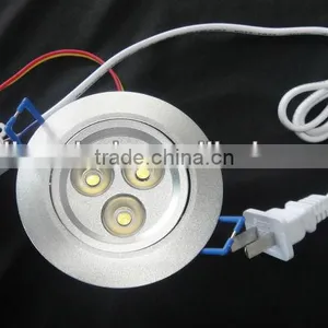 Good Quality Aluminum Heat Sink Led Ceiling Light 3W thumbnail-1
