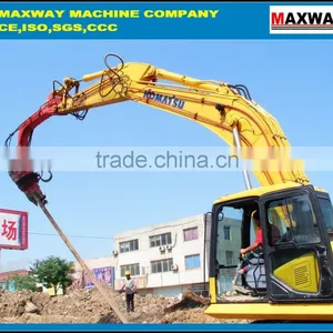 China Cheap ~ Hydraulic Vibratory Small Pile Hammer for Excavator , Model: DZJ250 thumbnail-4