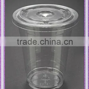 PET Clear Disposable Clear 16oz Beverage Cup With Lid thumbnail-1