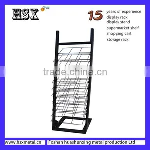 Metal Carpet Display Stand / Carpet Floor Stand HSX-S701 Carpet Rug Stand thumbnail-1