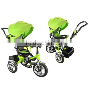 Cheap Price Kids Pedal Tricycle Baby Tricycle With Cnopy,Steel Frame Baby Tricycle With 3 Wheels thumbnail-2