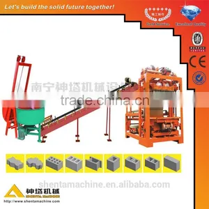 QTJ4-25 Easy Operation High Strength Small Production Block Making Machine thumbnail-1