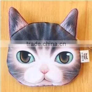 Aimigou Wholesale Personalized Animal Face Coin Purse Cute Cat Purse thumbnail-4