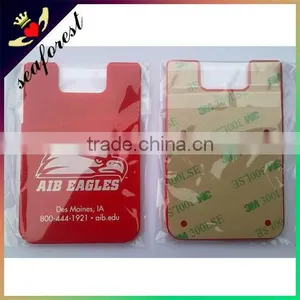 3M Sticker Silicone Card Pocket,silicon Adhesive Card Holder,silicone Smart Wallet for Promotion thumbnail-5