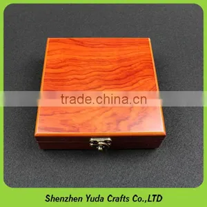 Hot Selling Square Wooden Jewellery Display Case MDF Bracelet Box thumbnail-3