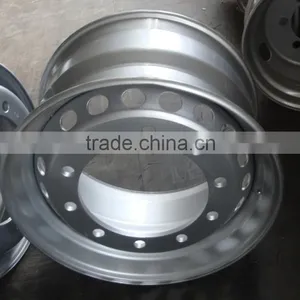 Truck Tubeless Steel Wheel 22.5*11.75 With High Quality and Good Price thumbnail-2