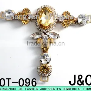 Light Colradowith Crystal Color T Shape Shoe Ornament/sandal Accessory thumbnail-1