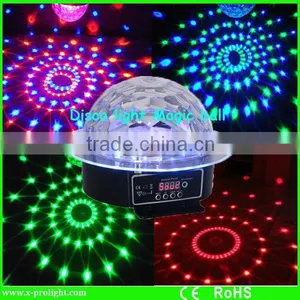 Remote Control DMX512 6*1w Magic Ball Disco Magic Ball thumbnail-1