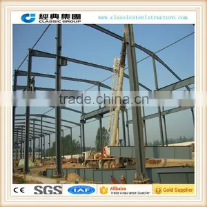 High Rise Steel Structure/Prefabricated Light Steel Structure Warehouse thumbnail-1