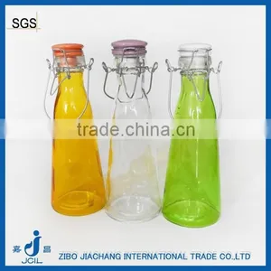 500ml Liquid Glass Bottle With Clip Lid thumbnail-1