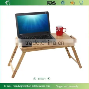 BH004 Foldable Bamboo Desk for Computer | Bamboo Reading Desk | Bamboo Computer Desk thumbnail-1