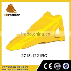 OEM Factory Excavator Bucket Teeth 2713-1221RC for DH150 Doosan Excavator thumbnail-1