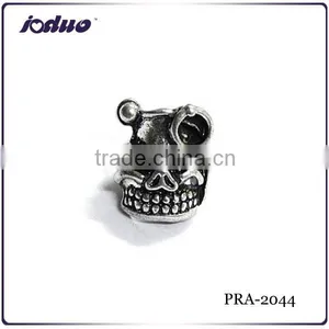 New Arrival Horn Skull Beads 15*12mm Ornaments for Knife Lanyards or Camping Cord PRA-2044 thumbnail-1