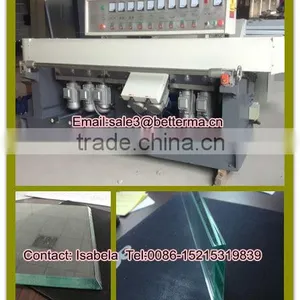 9 Motors Digital Display Automatic Glass Straight-Line Miter Edging Machine / Glass Edge Olish Grind Machine (RTJM93P) thumbnail-1