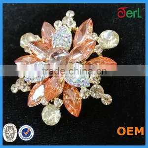 Korean Brooch,crystal Brooch,Rhinestone Brooch thumbnail-5