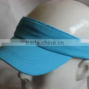 2015 Promotional Sun Visor in Many Colors, Rubber Sun Visor thumbnail-3