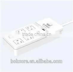 2015 OEM SPT SERIES Multifunction USB Charger With AC Socket,110v-24v Extension Socket With Smart USB Charging Port thumbnail-3